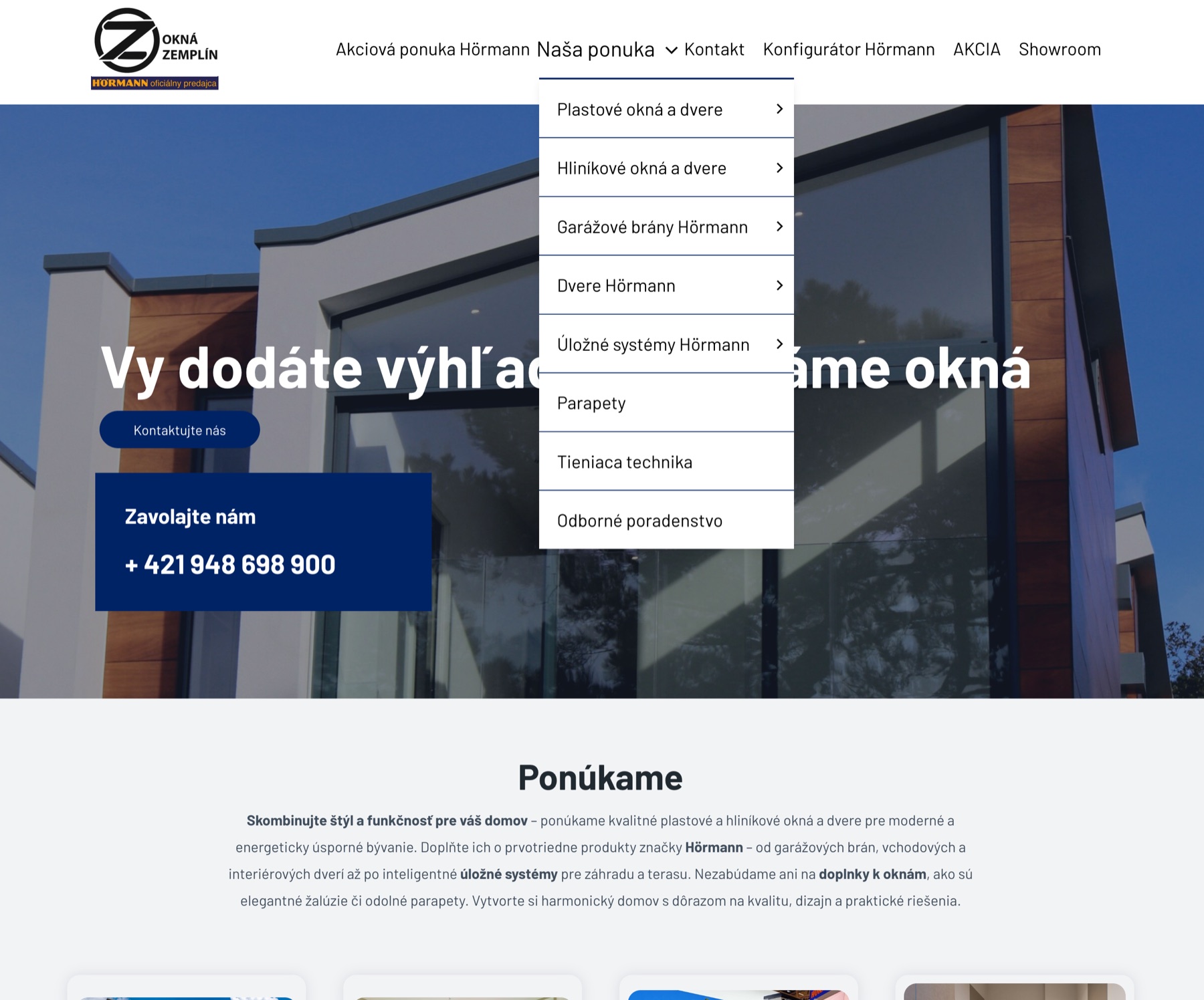 Okná Zemplín screenshot 2